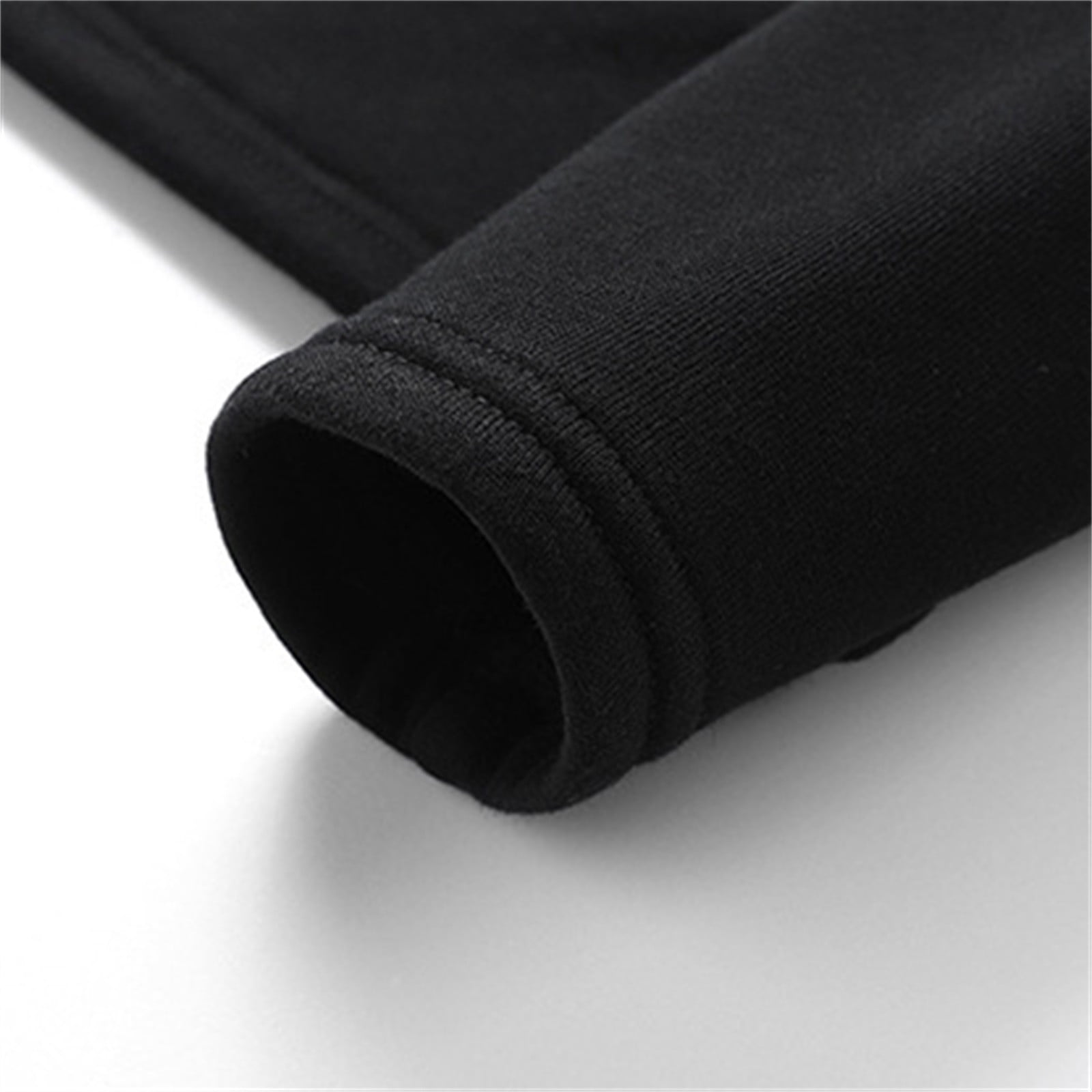 Letdown Men's Thermal Underwear Set Smart Heating Base Layer Long Johns (Black, L) lmk5m