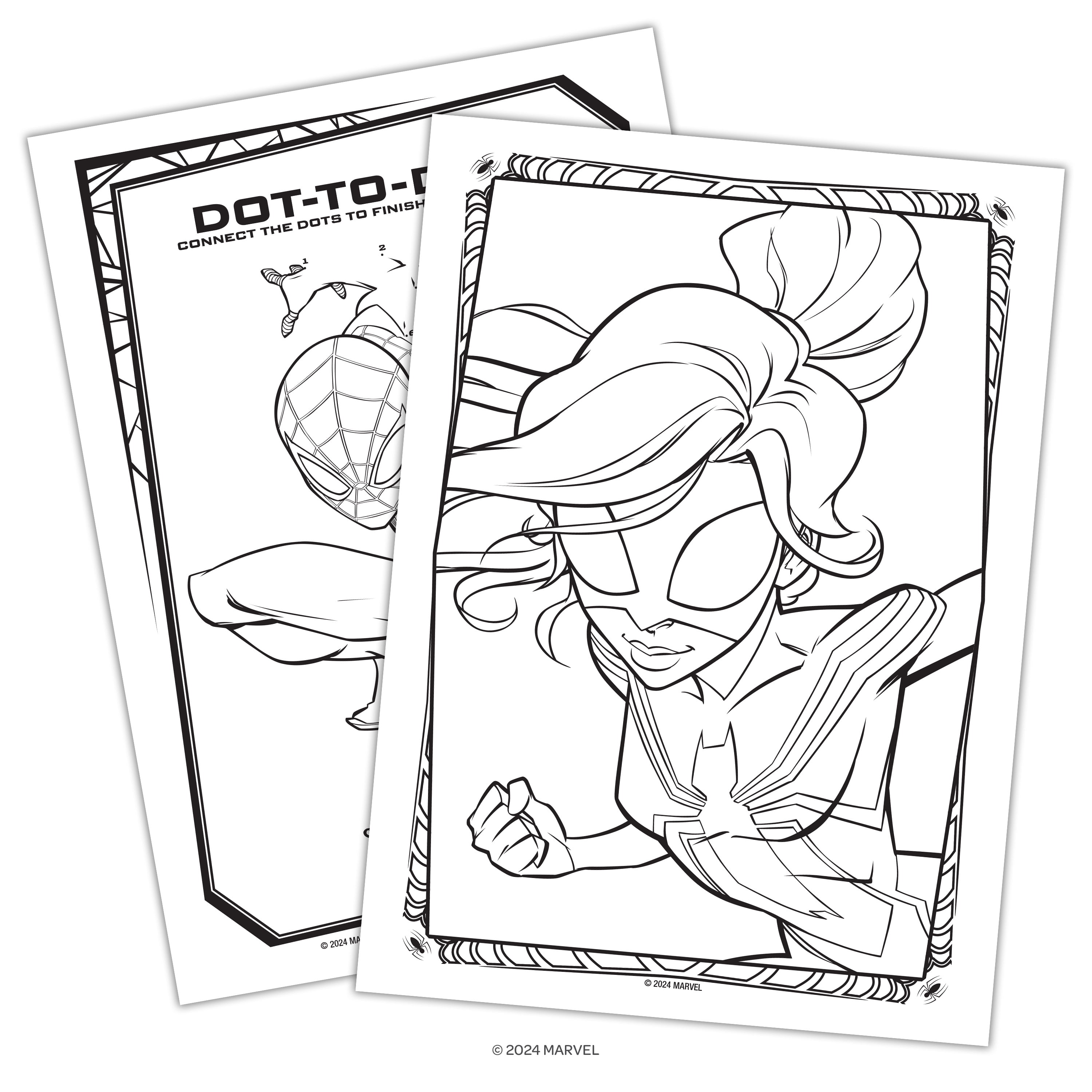 Marvel Spiderman Coloring and Activity Book with Tear and Share Pages (48 Pages, 7.75 in x 10.75 in) o0oyb