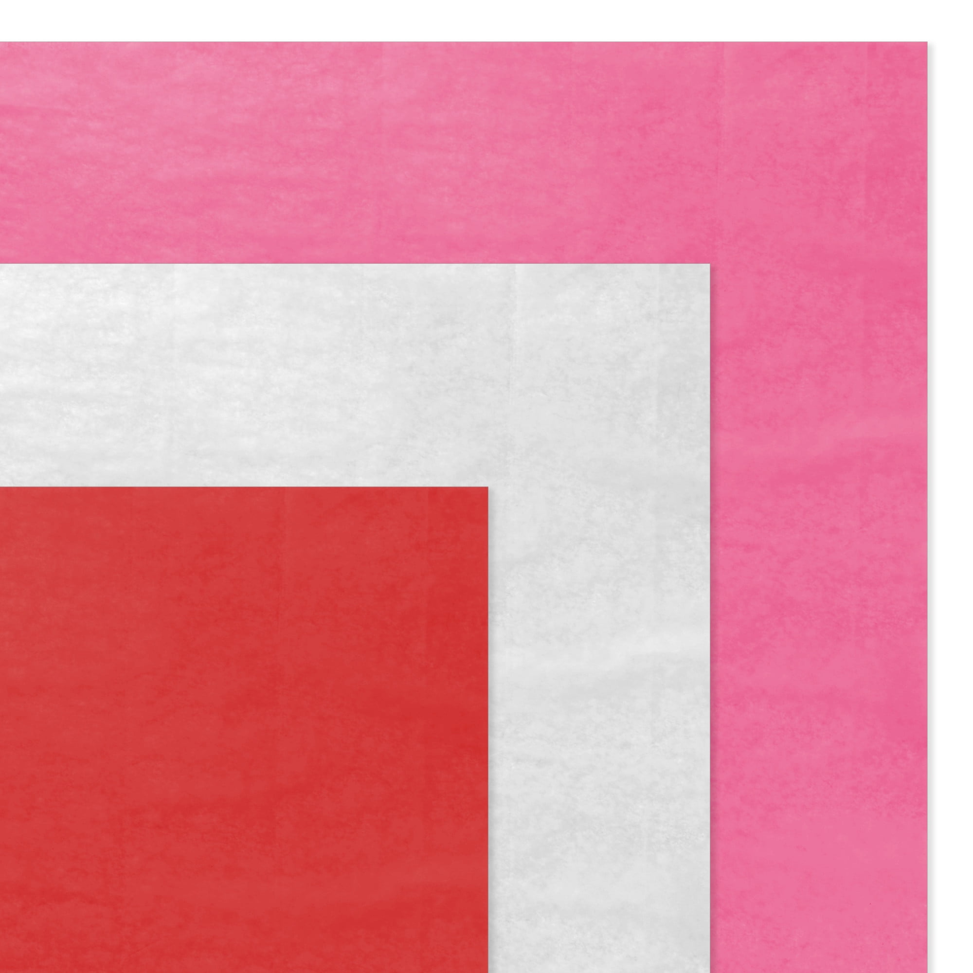 Hallmark Valentine's Day Decorative Tissue Paper Sheets (Pink, White, Red, 30 Count) 8esr1