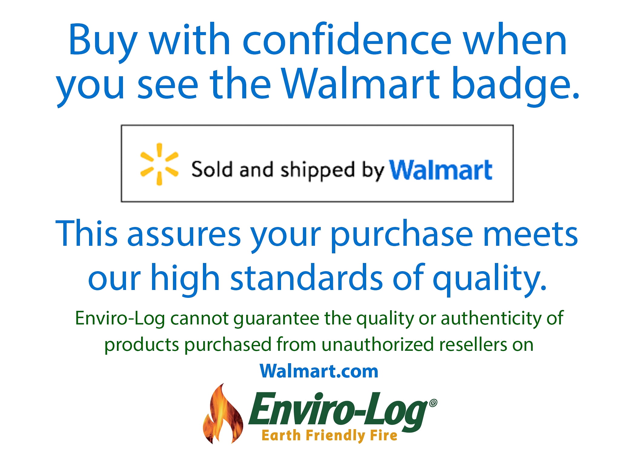 Enviro-Log Indoor and Outdoor Fire Logs, Clean-Burning Recycled Material (6 Count, 4.3 lb Each) gt8pj
