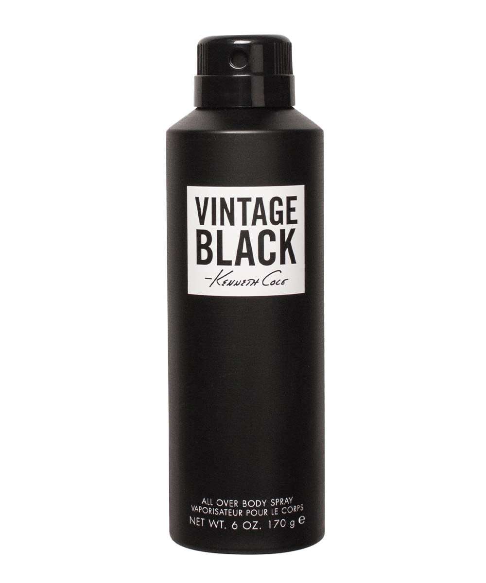 Kenneth Cole Vintage Black Body Spray for Men (Black, 6 oz) c65iw