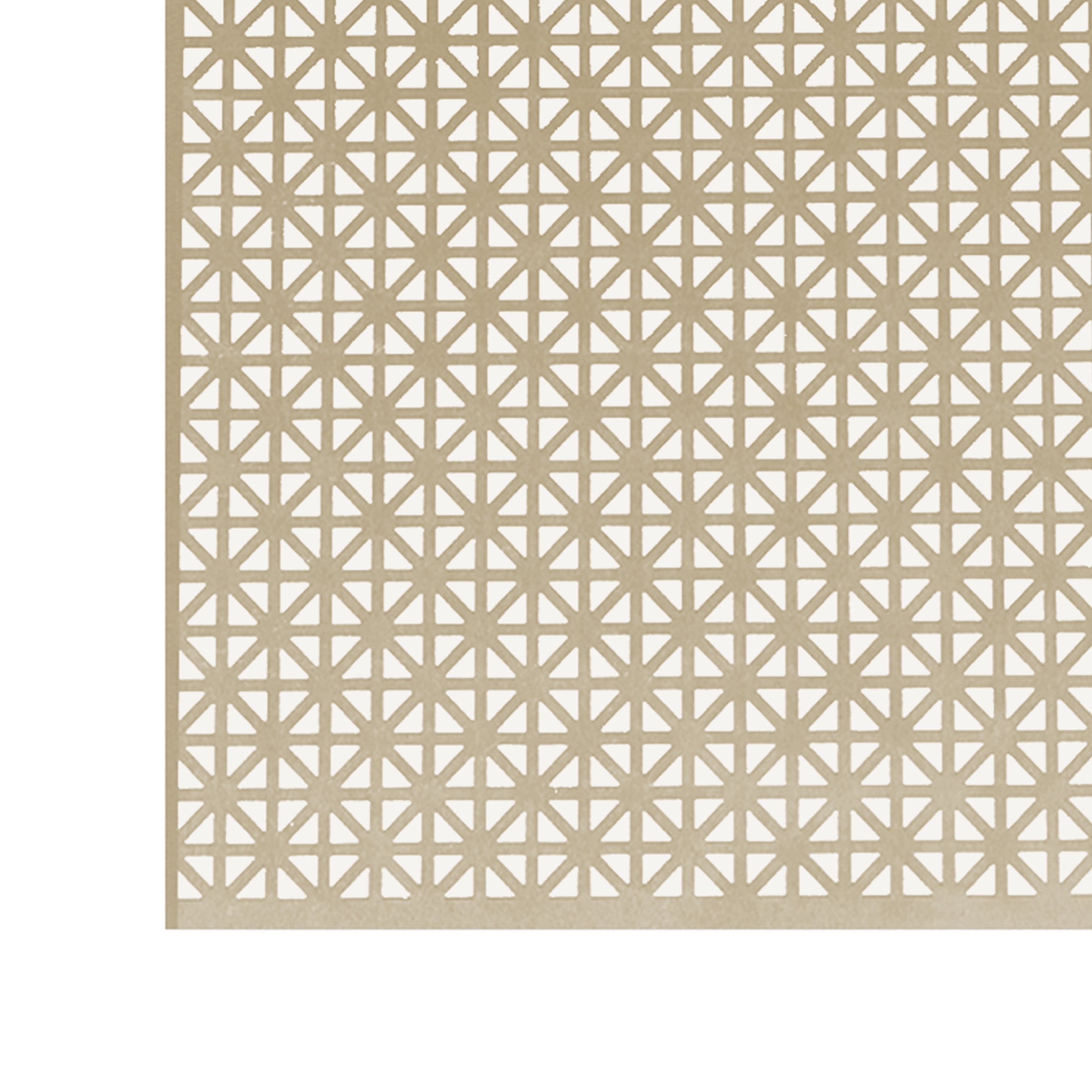 M-D Building Products Decorative Aluminum Sheet Metal (Brass Finish, Union Jack Pattern, 24 in x 36 in) 9z9mc