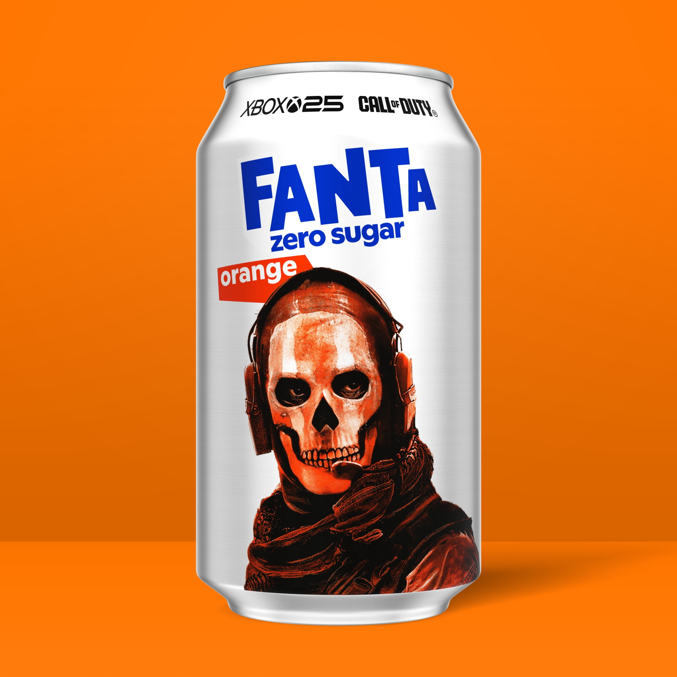 Fanta Zero Sugar Orange Soda, Refreshing Fruit Flavored Soft Drink (Orange, 12 fl oz, 12 Pack) pvm87