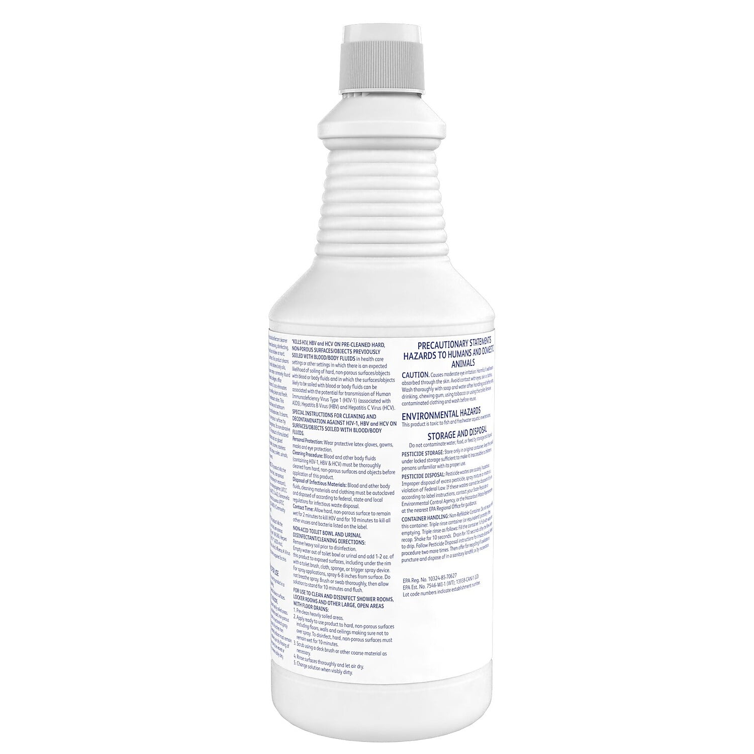 Diversey Crew Neutral Non-Acid Bathroom Disinfectant Cleaner (Fresh Scent, 32 oz) g4nee