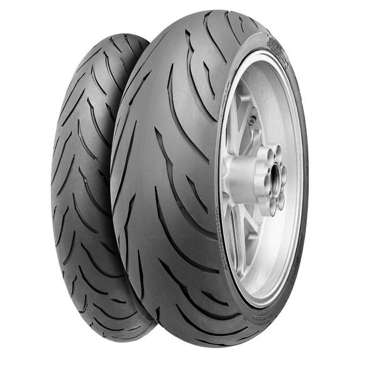 Continental Motion Z Motorcycle Tire (Black, 120/60ZR17) y831a