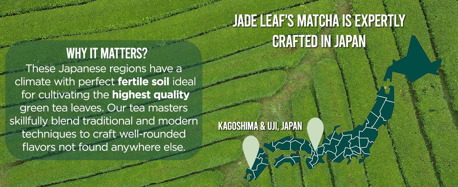 Jade Leaf Organic Ceremonial Grade Matcha Powder, Teahouse Edition (Green, 3.53 oz) xip98