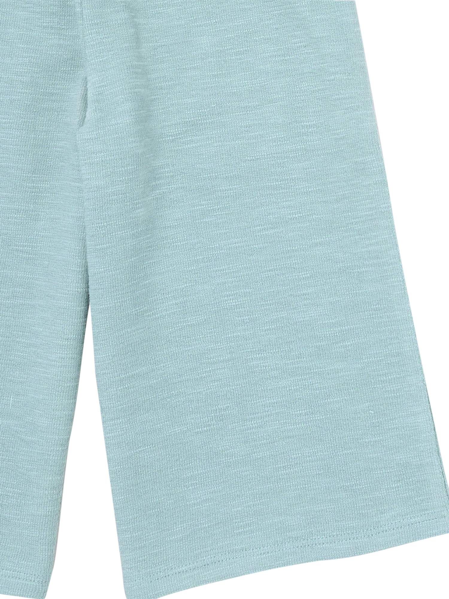 Modern Moments by Gerber Toddler Girl Paperbag Waist Wide Leg Pants (Grey, 5T) kqrq8