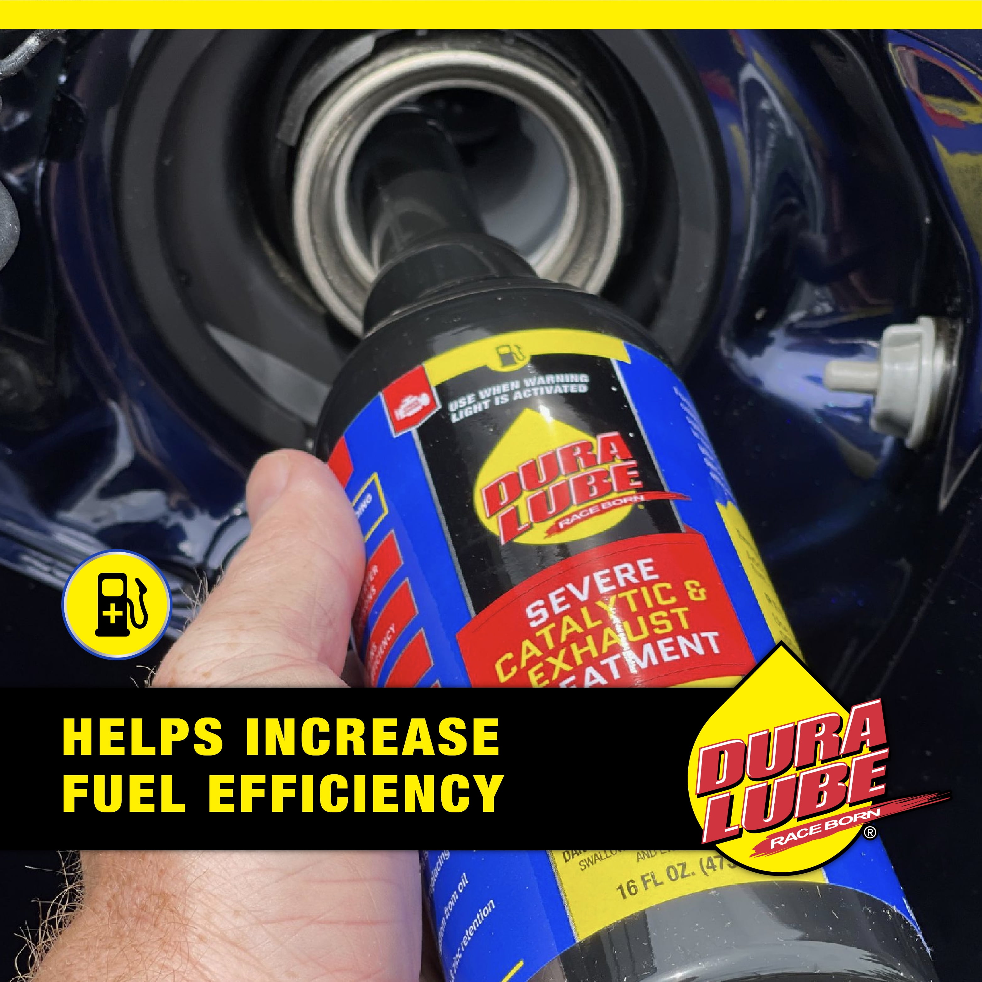 Dura Lube Catalytic & Exhaust System Treatment Emissions Additive Converter Cleaner (16 fl oz) ftgy3