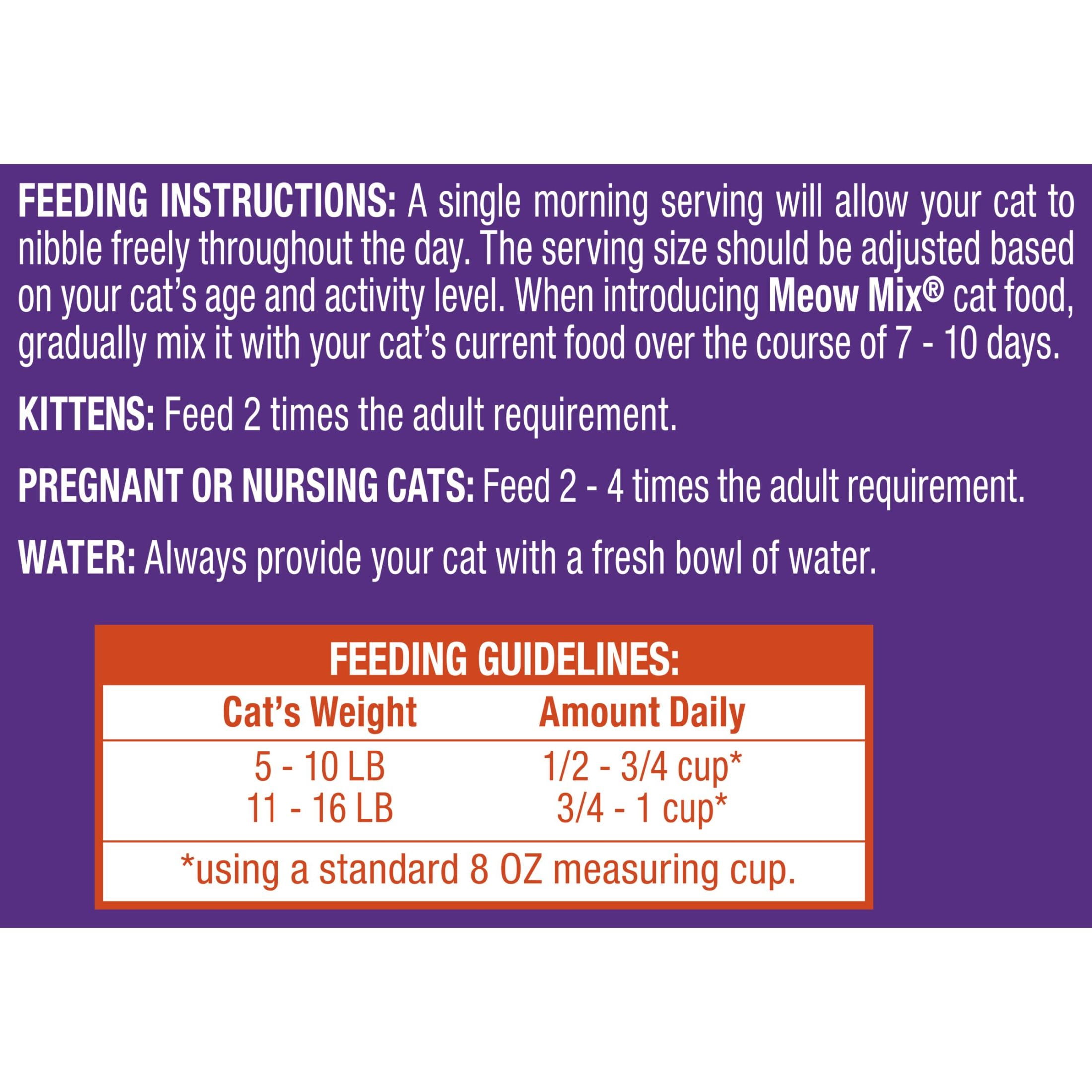 Meow Mix Original Choice Dry Cat Food (Adult Formula, 3.15 lb) dcx90