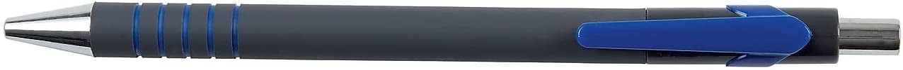 MyOfficeInnovations Postscript Retractable Ballpoint Pens, Smooth Writing Medium Point, Blue Ink (12 Pack) 2rtfm