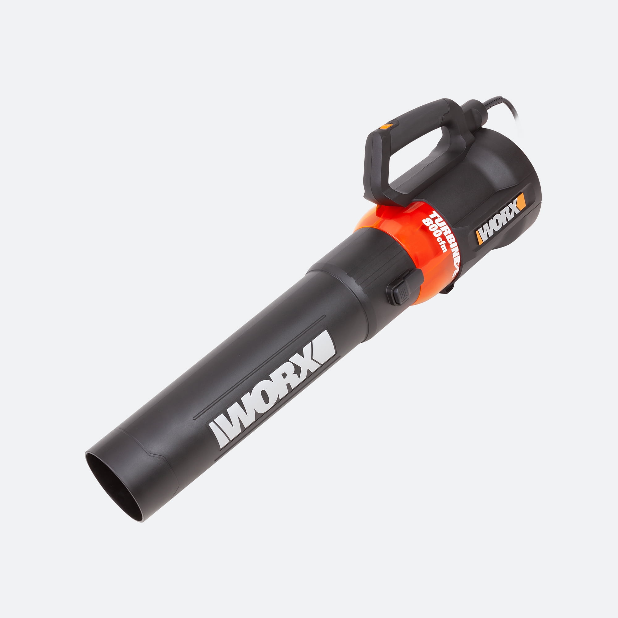 Worx WG521 12 Amp TURBINE Electric Leaf Blower (800 CFM, 135 MPH) ew3u6