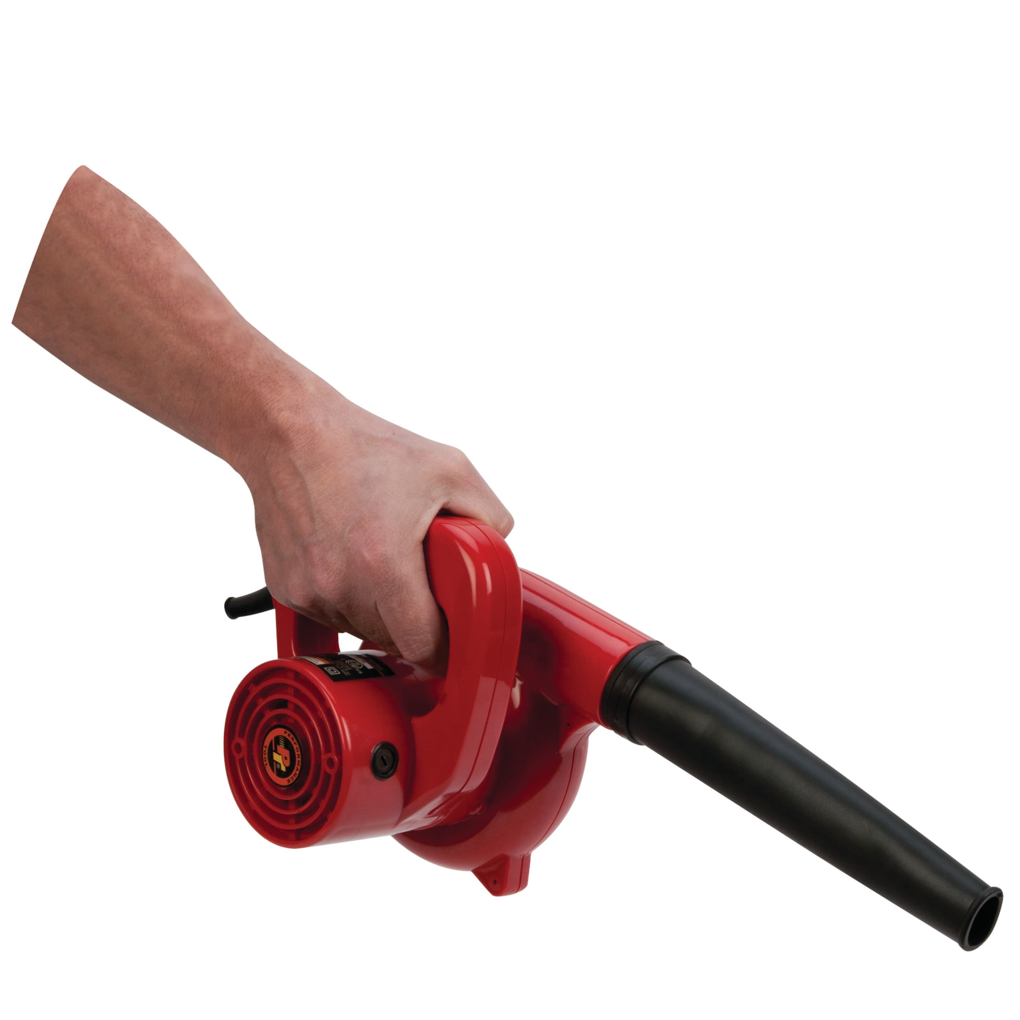 Performance Tool W50063 Electric Shop Blower and Vacuum for Garage Cleaning (Red, 3.3 lb) 5pxeo