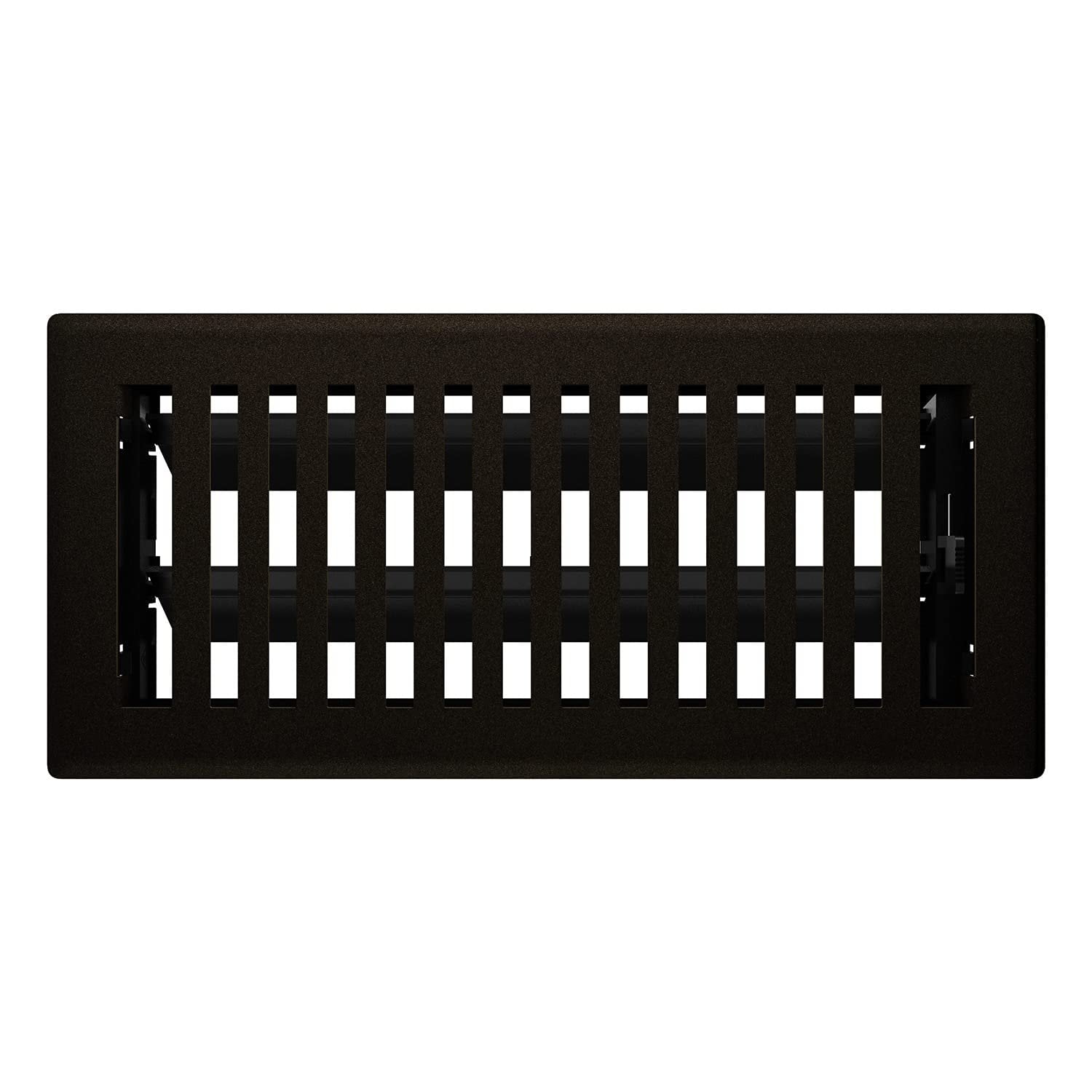 Imperial Montezuma Floor Register, Adjustable Steel Air Vent Cover, Textured Finish (Bronze, 4 in x 10 in, 2-Pack) koqqo