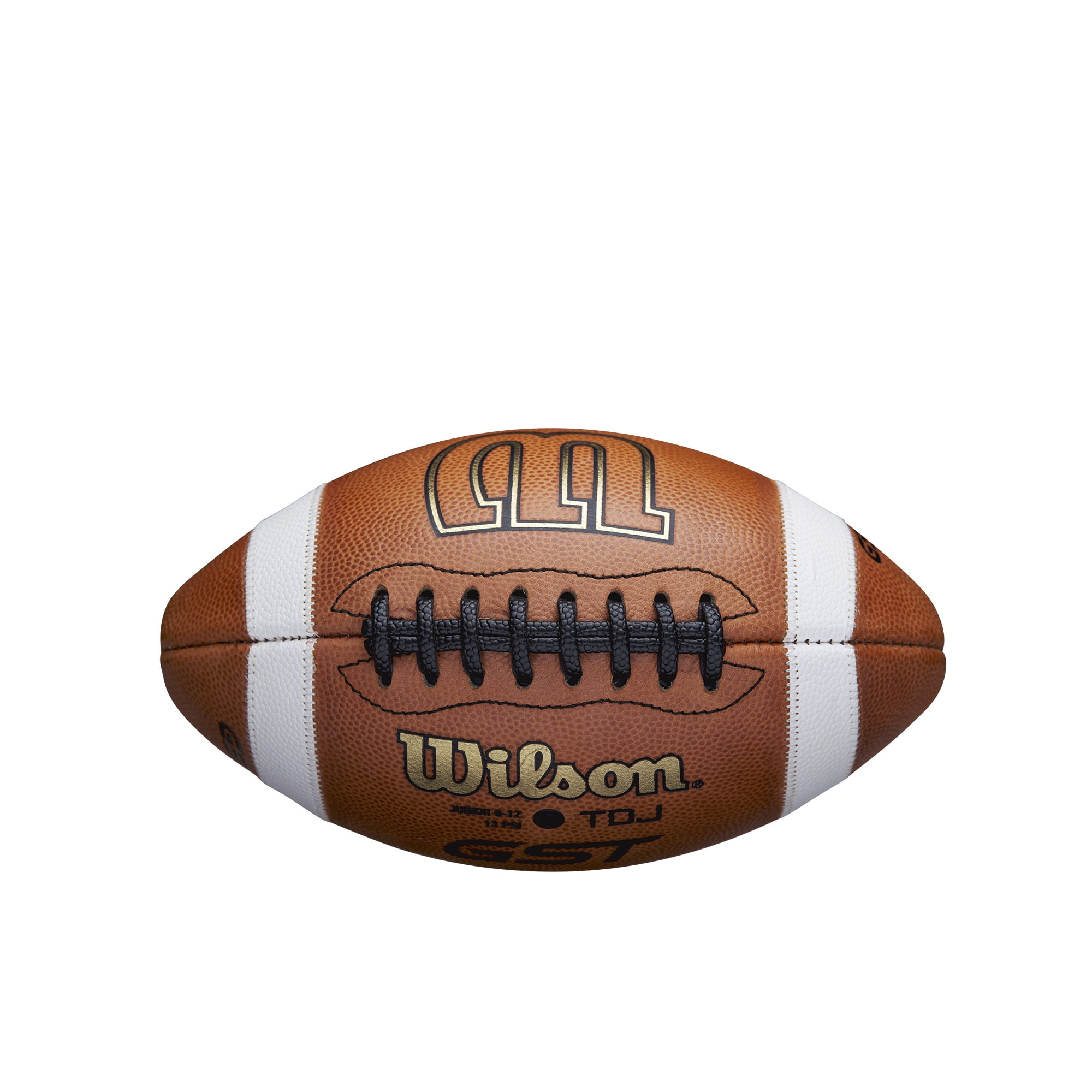 Wilson GST 1003 Official Size Leather Game Football (Brown, Official Size) xz3z0
