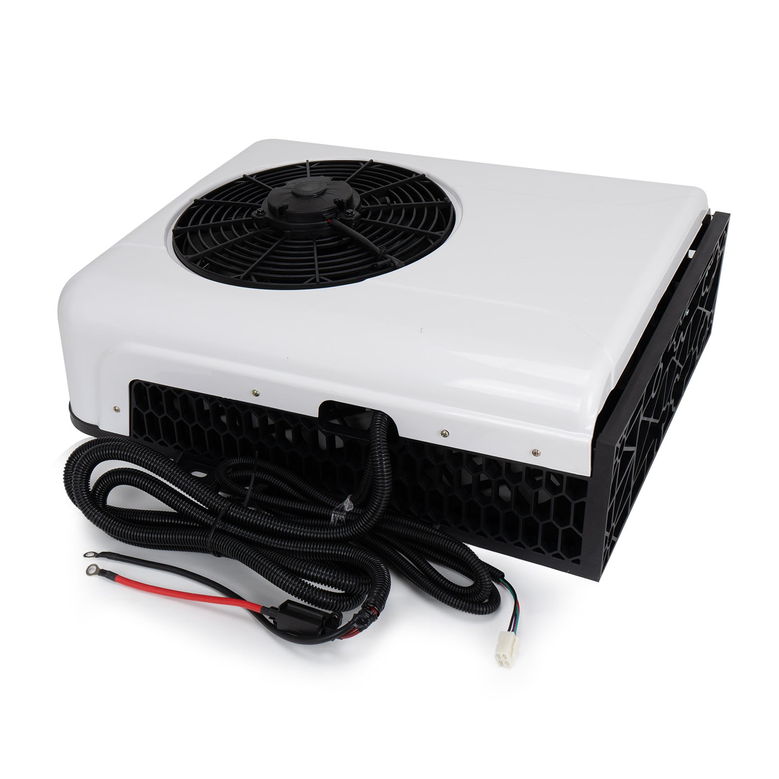 Onesaimei 12V Split Air Conditioner Kit for RV Truck and Cab (White, 12000 BTU) r7bxu