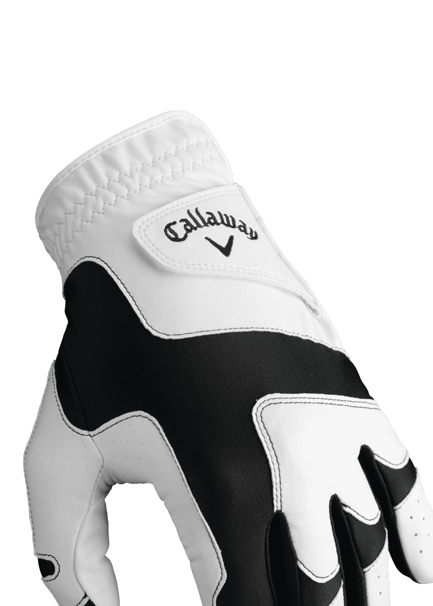 Callaway Golf Opti Fit Men's Golf Glove (White, Right Hand, One Size) 63zu8