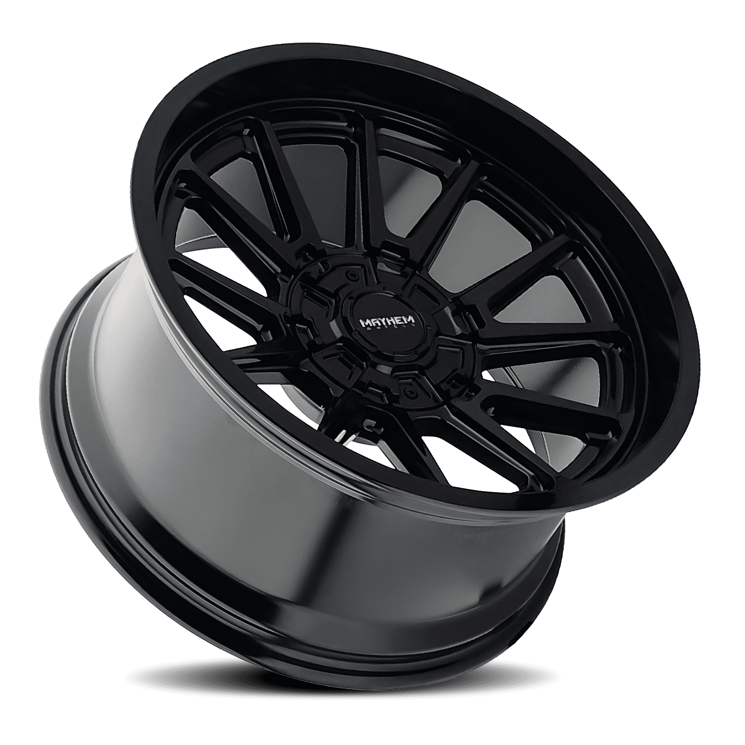 Mayhem Intrepid Gloss Black Wheel (20x9 in, 8x180, 0mm Offset) udphj