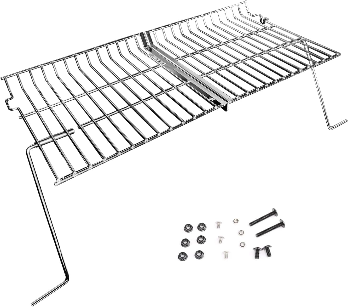Char-Griller Stainless Steel Grill Warming Rack Replacement for 5050, 5650, 3001, 2223, 5072, 2823, 3030 (20.75 in x 11 in) 8nysf