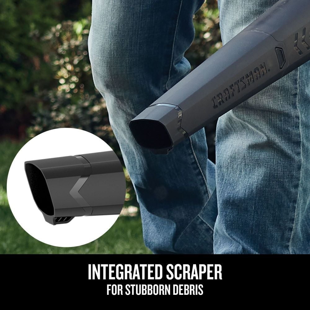 CRAFTSMAN V20 Cordless Leaf Blower, High-Velocity Hard Surface Clearing Tool (Bare Tool) c358a