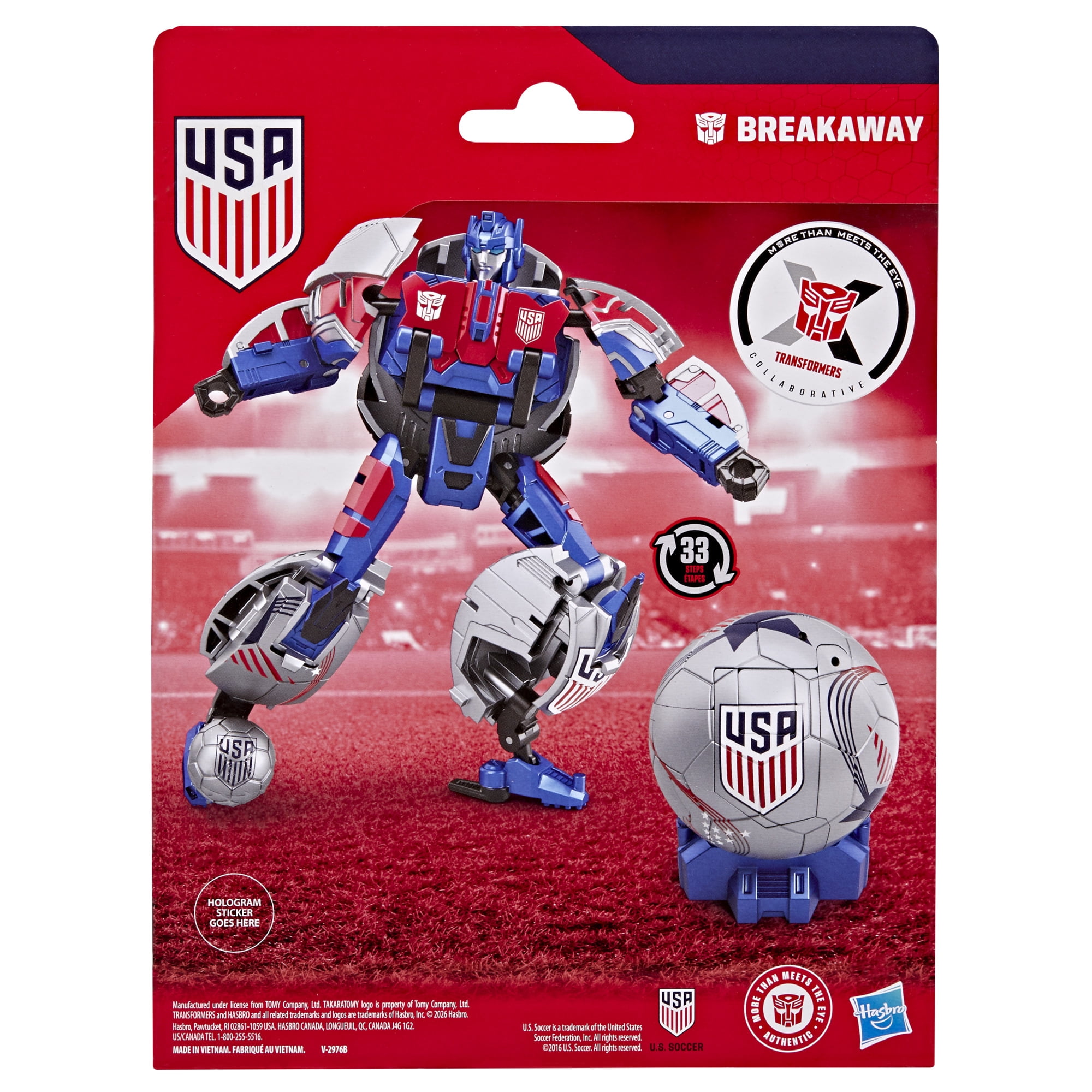 Transformers US Soccer Federation Breakaway Action Figure (5.5 in) tvyfu