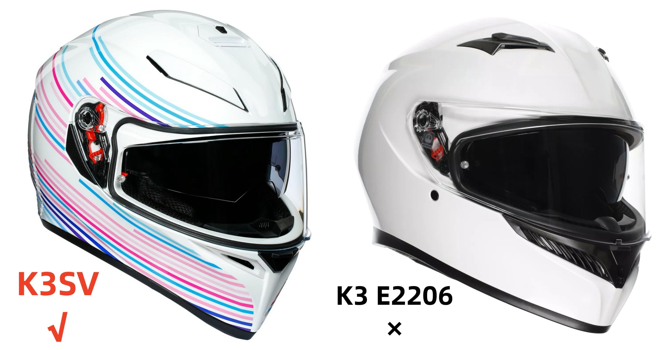 ZQIYDYP Motorcycle Helmet Visor Replacement for AGV K1S, K3SV, K5, K5S (Black, One Size) 6lqpa