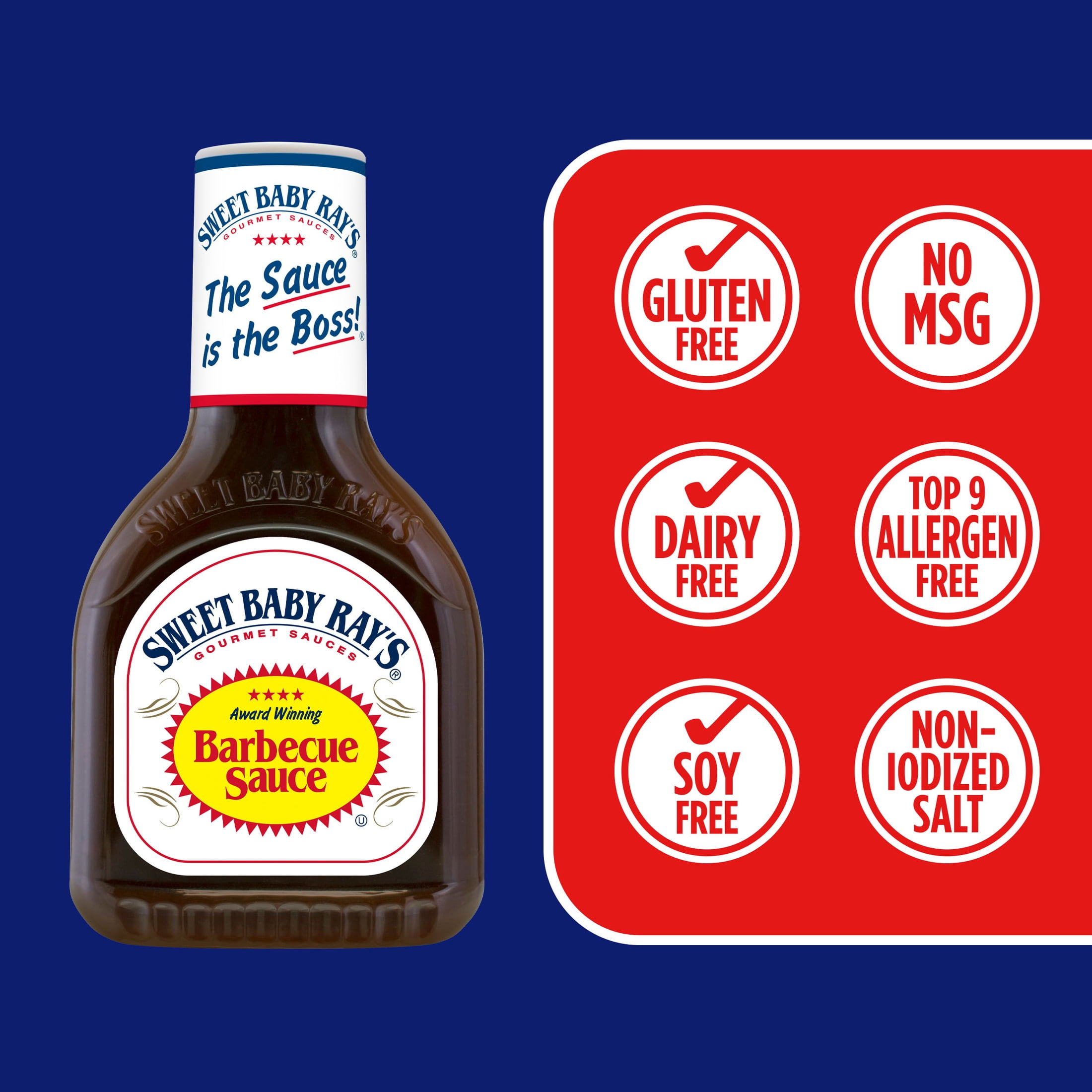 Sweet Baby Ray's Original Barbecue Sauce, Classic Sweet & Tangy Flavor (40 oz) iuqki