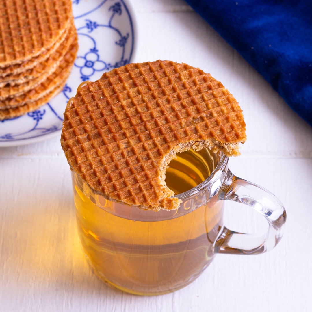 Daelmans Caramel Stroopwafels Dutch Syrup Waffle Cookies (3 Pack, 10.94 oz) 3tomx