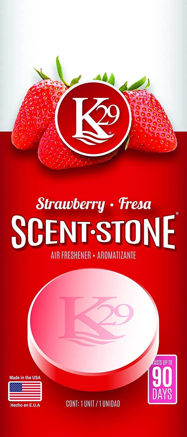 Sterling Teal Strawberry Stone Air Freshener (Red, 1 ct) 8bo50