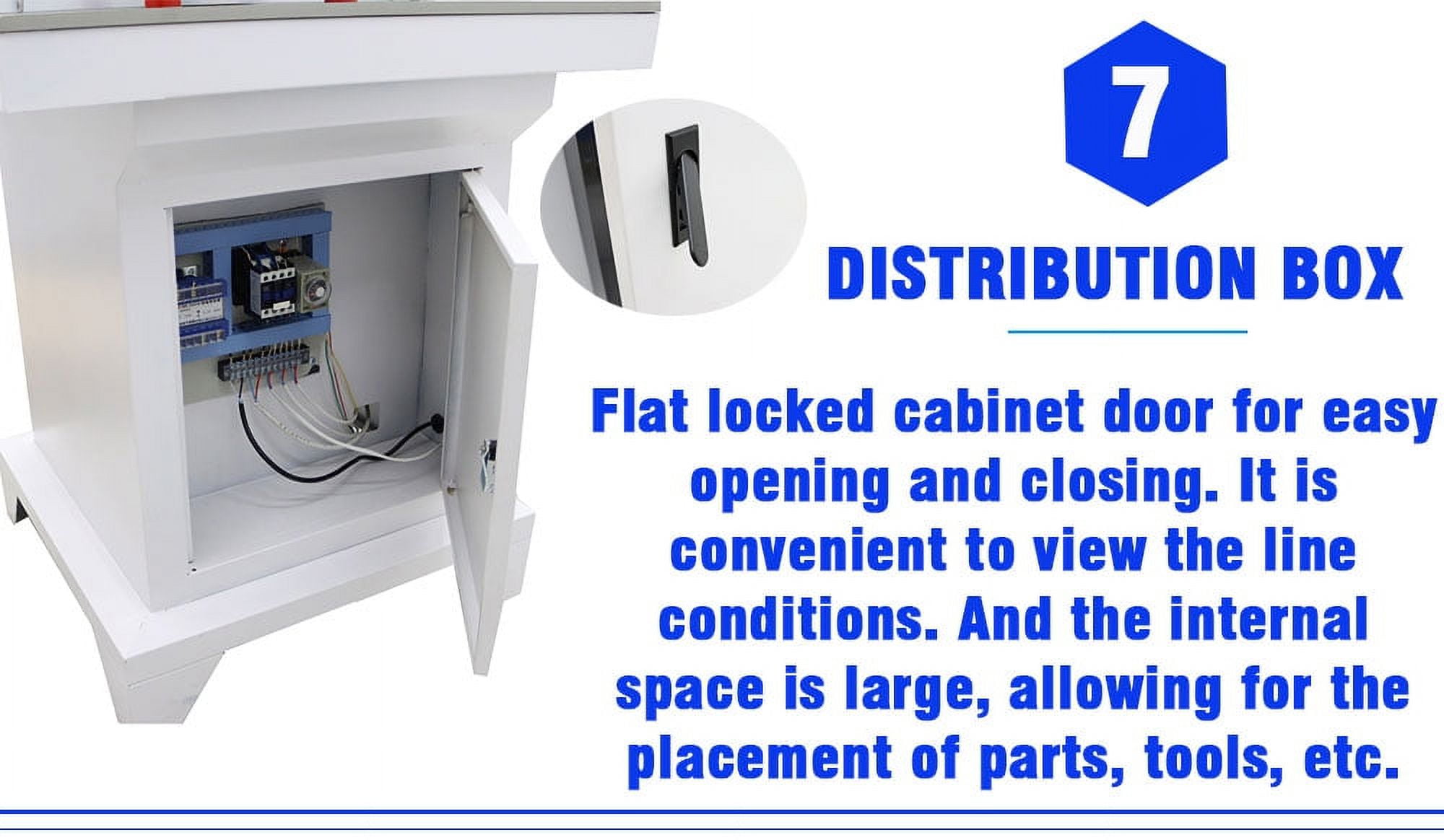 Maisutseb Pneumatic Hinge Boring Insertion Machine Woodworking Drill Press (2.7 in Stroke) zqylq