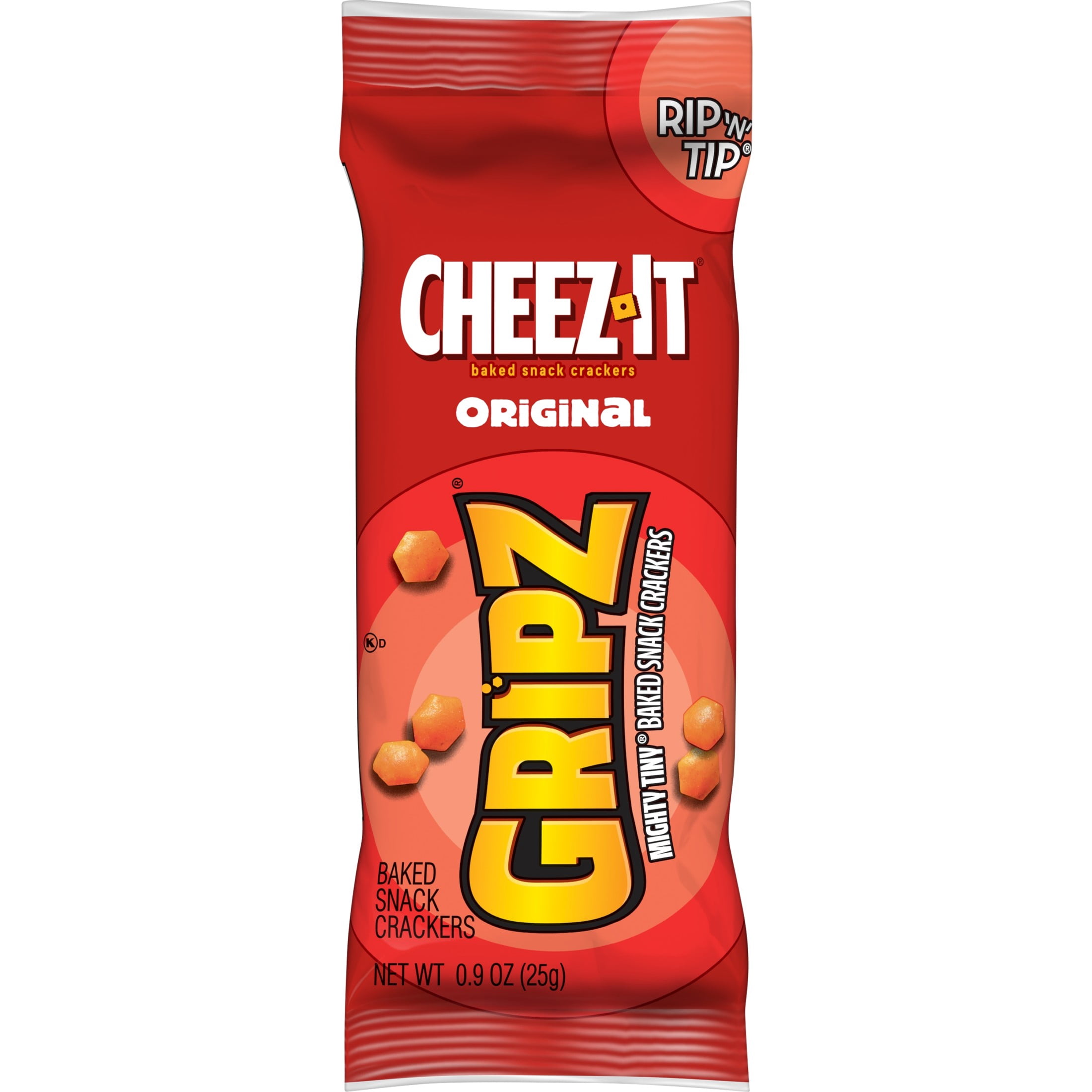 Cheez-It Gripz Variety Snack Pack, Baked Mini Crackers and Grahams (9 oz, 10 Count) fupnh