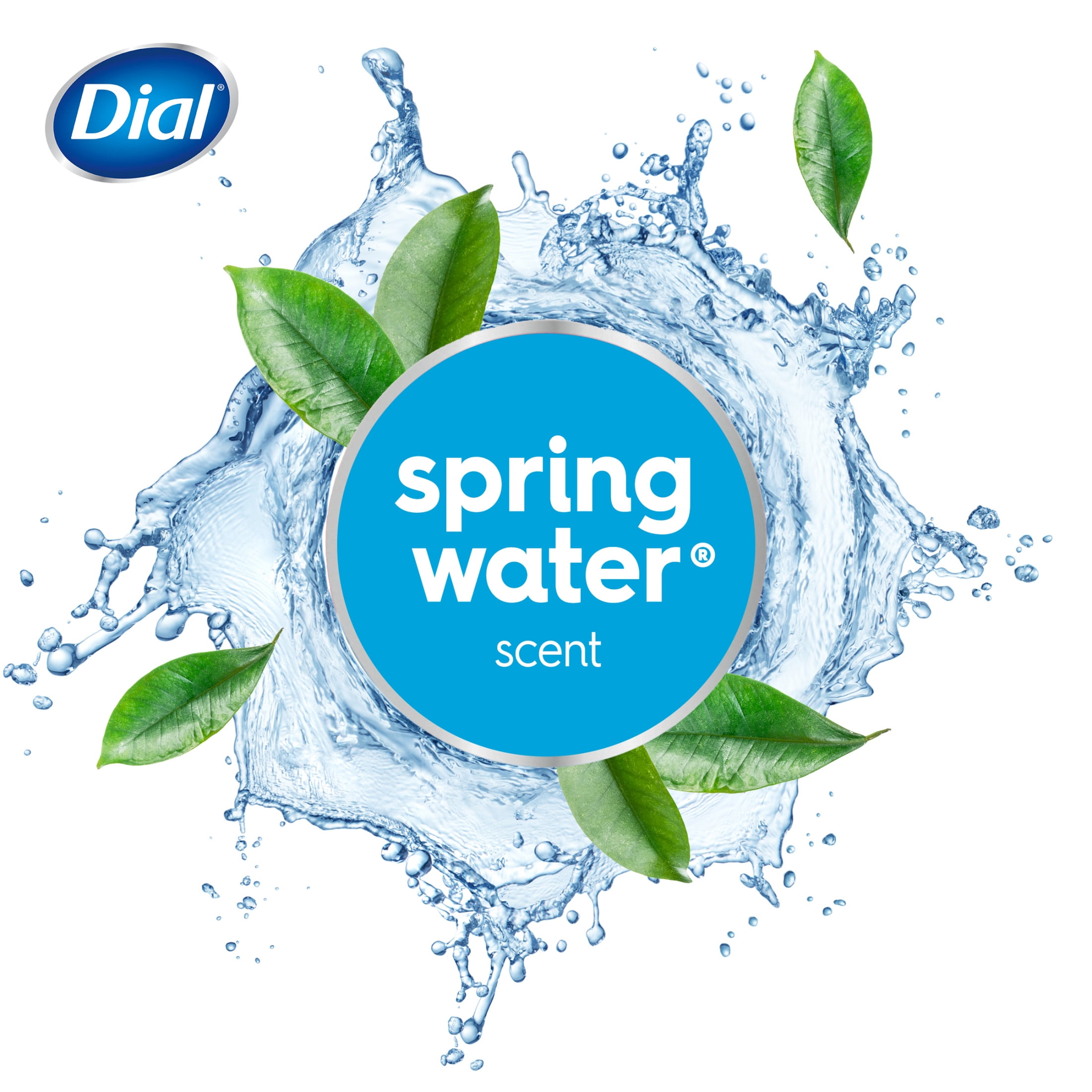 Dial Antibacterial Deodorant Bar Soap, Refresh & Renew Spring Water Scent (4 oz, 12 Bars) 716sa