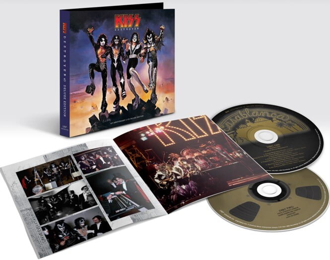 Kiss Destroyer 45th Anniversary Edition Audio CD (Music & Performance, 1 Disc) eog8y