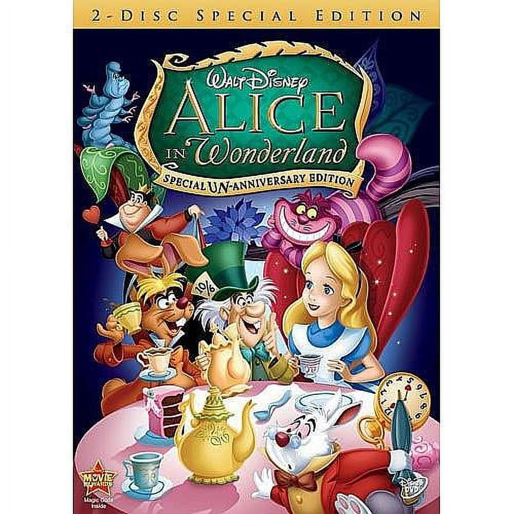 Disney Alice in Wonderland (DVD) Animated Family Adventure Movie anq43