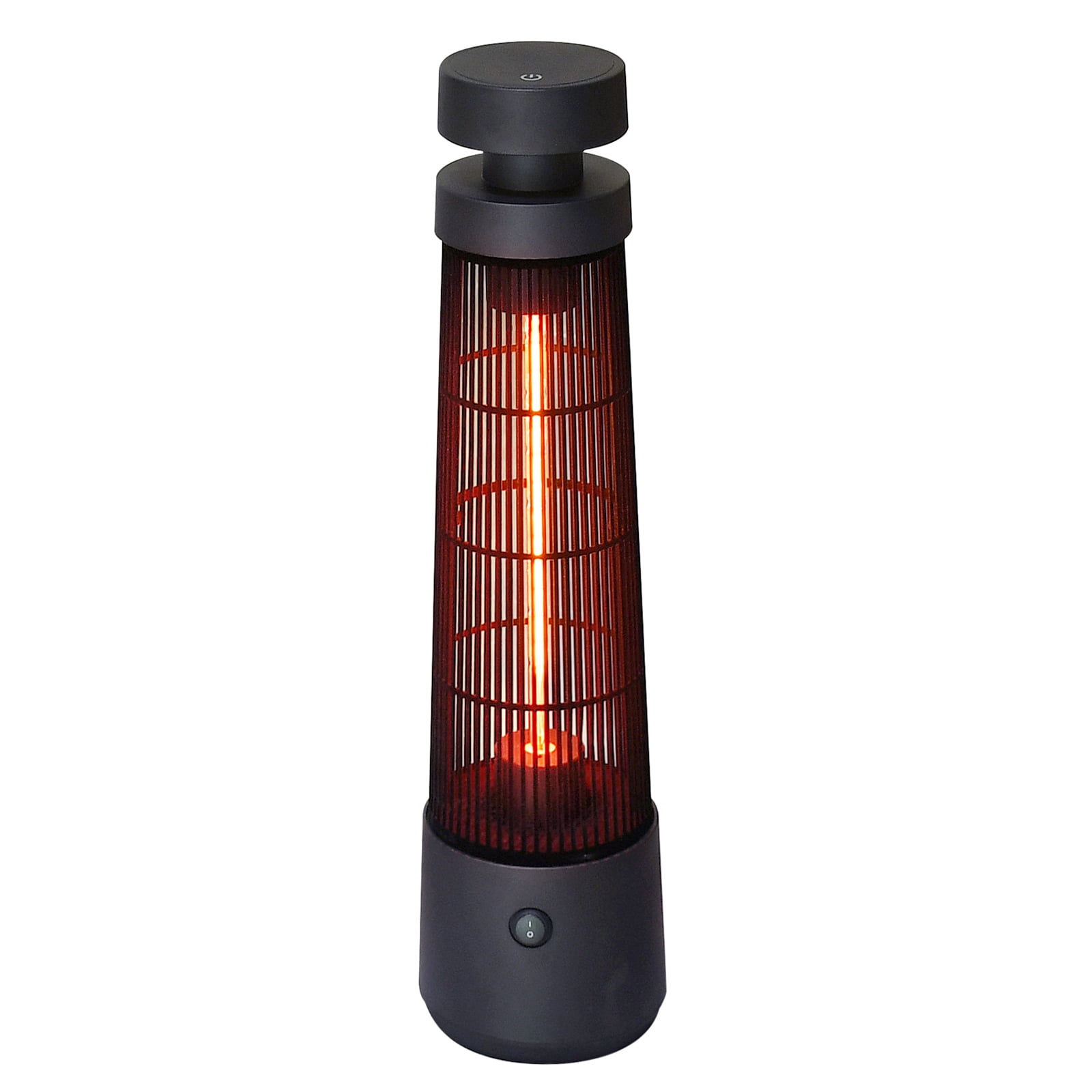 ATR ART TO REAL 1200W Infrared Electric Freestanding Patio Heater (Black, 1 Unit) zi87c