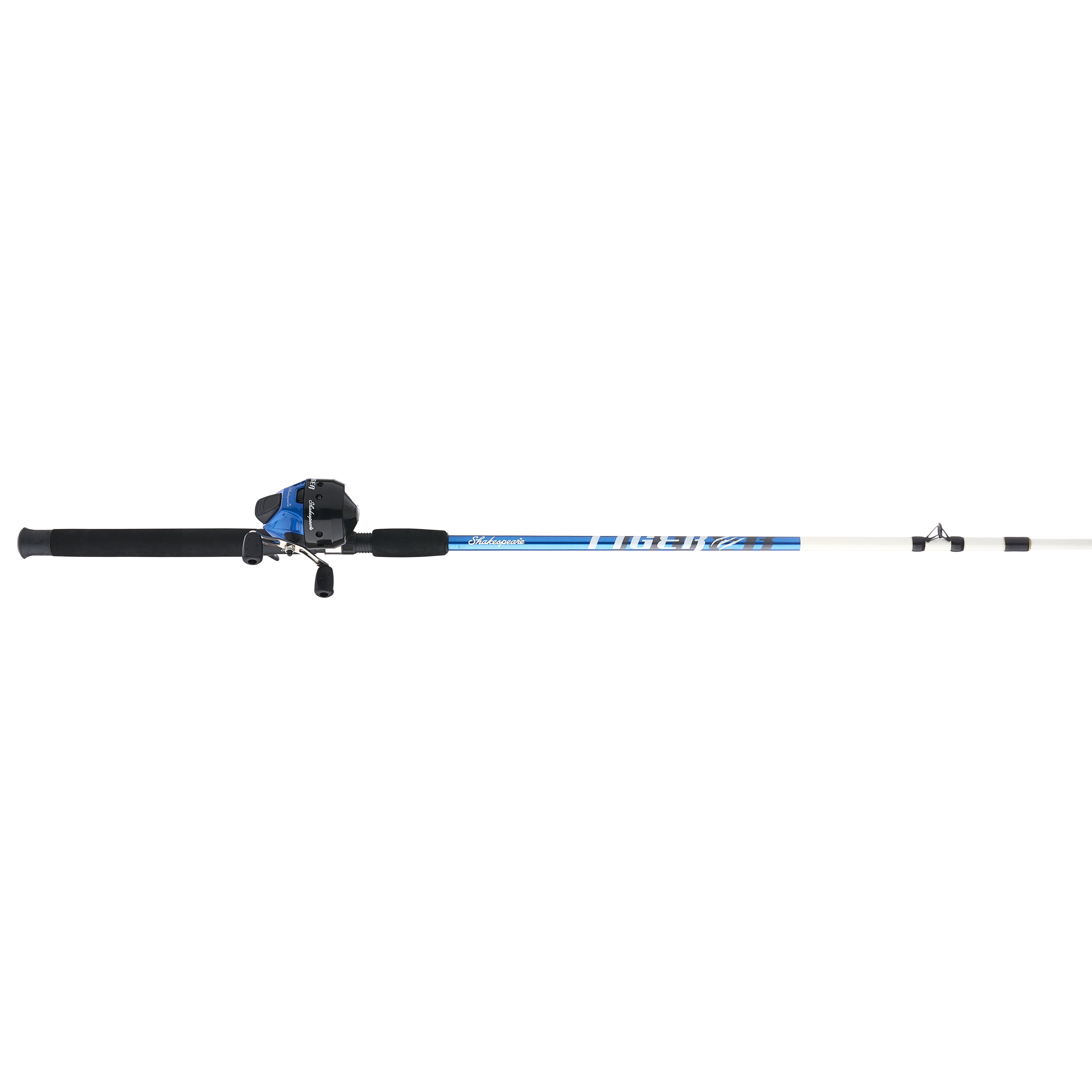 Shakespeare Tiger Spincast Fishing Rod and Reel Combo (Black, 6 ft 6 in) 80gzr