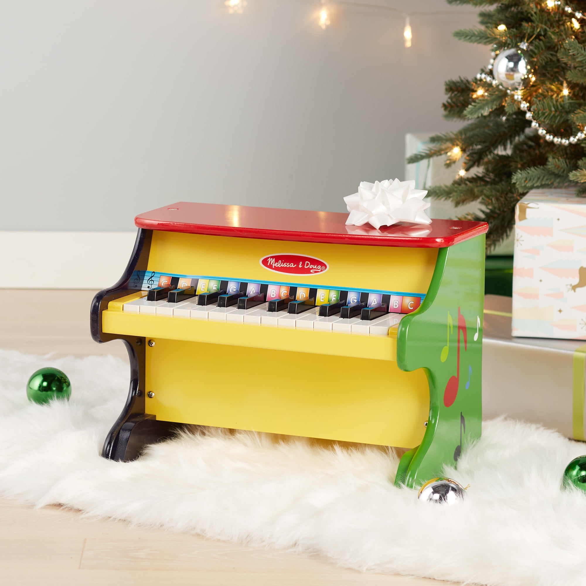 Melissa & Doug Learn-To-Play Piano with 25 Keys and Color-Coded Songbook (11.5 in x 15.75 in x 9.5 in) nxgp3