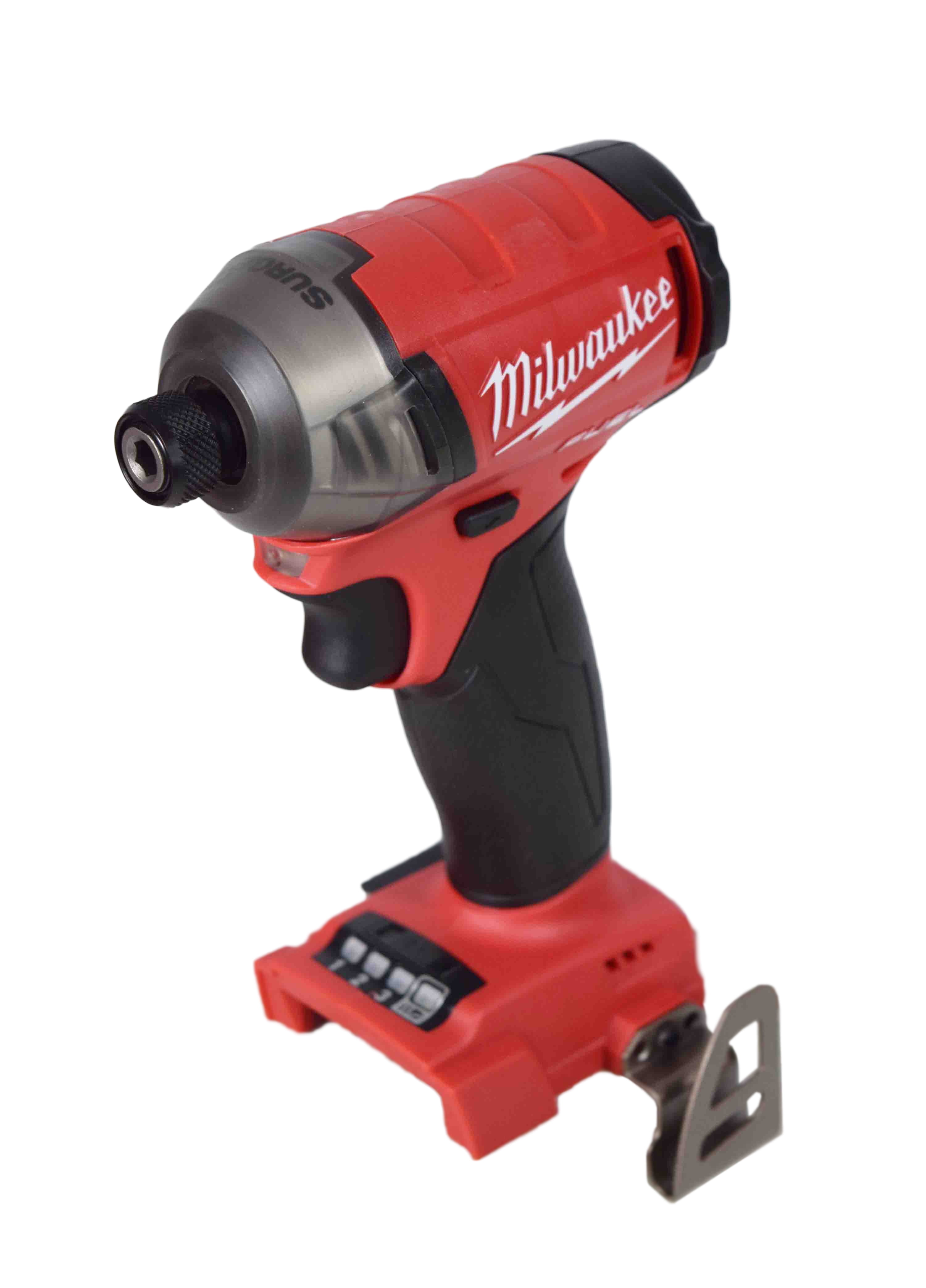 Milwaukee M18 FUEL SURGE 1/4 in Hex Hydraulic Driver (Brushless, Bare Tool, Red) m7ozg