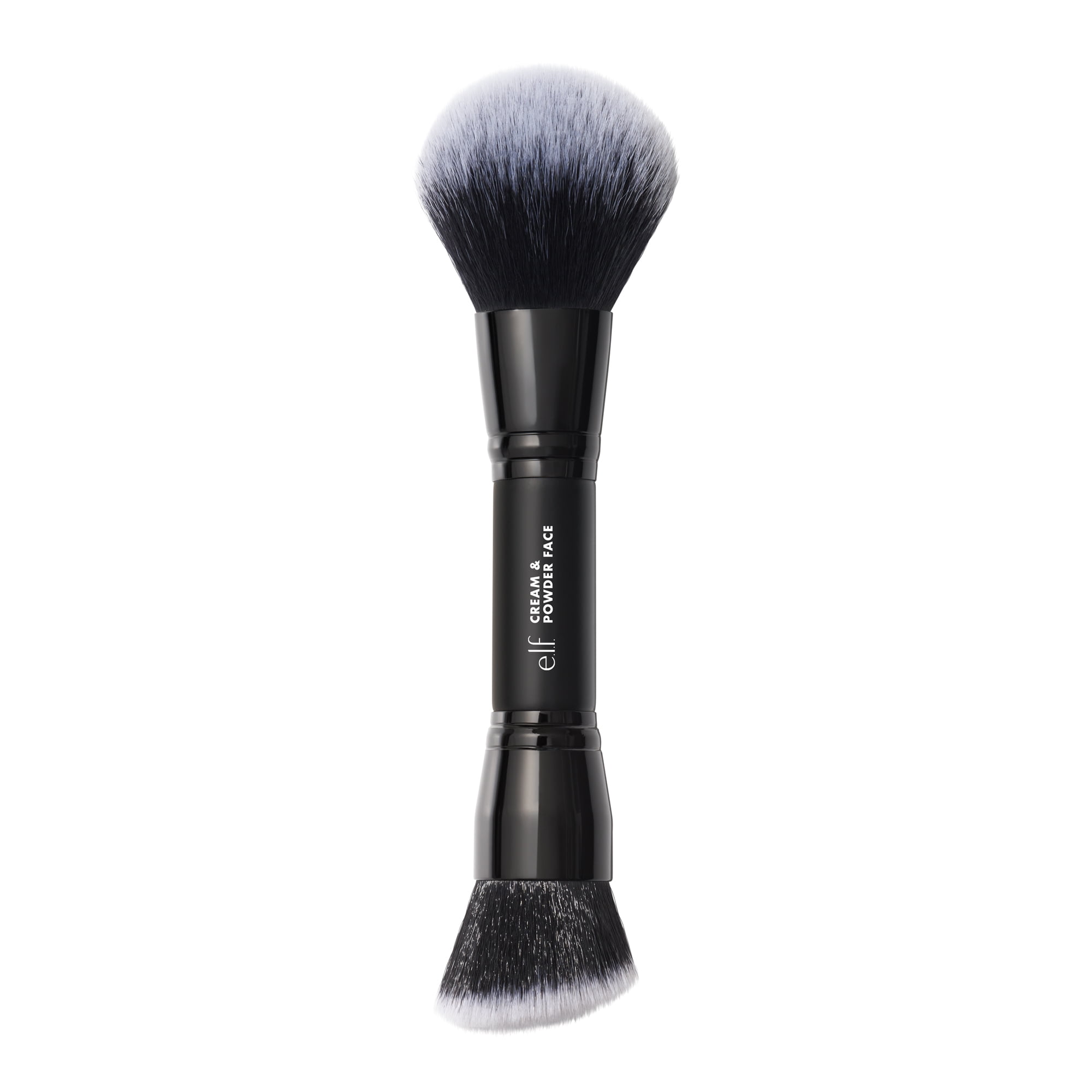 e.l.f. Cosmetics Cream & Powder Face Brush (Dual-Ended Synthetic Makeup Applicator) tvjvz