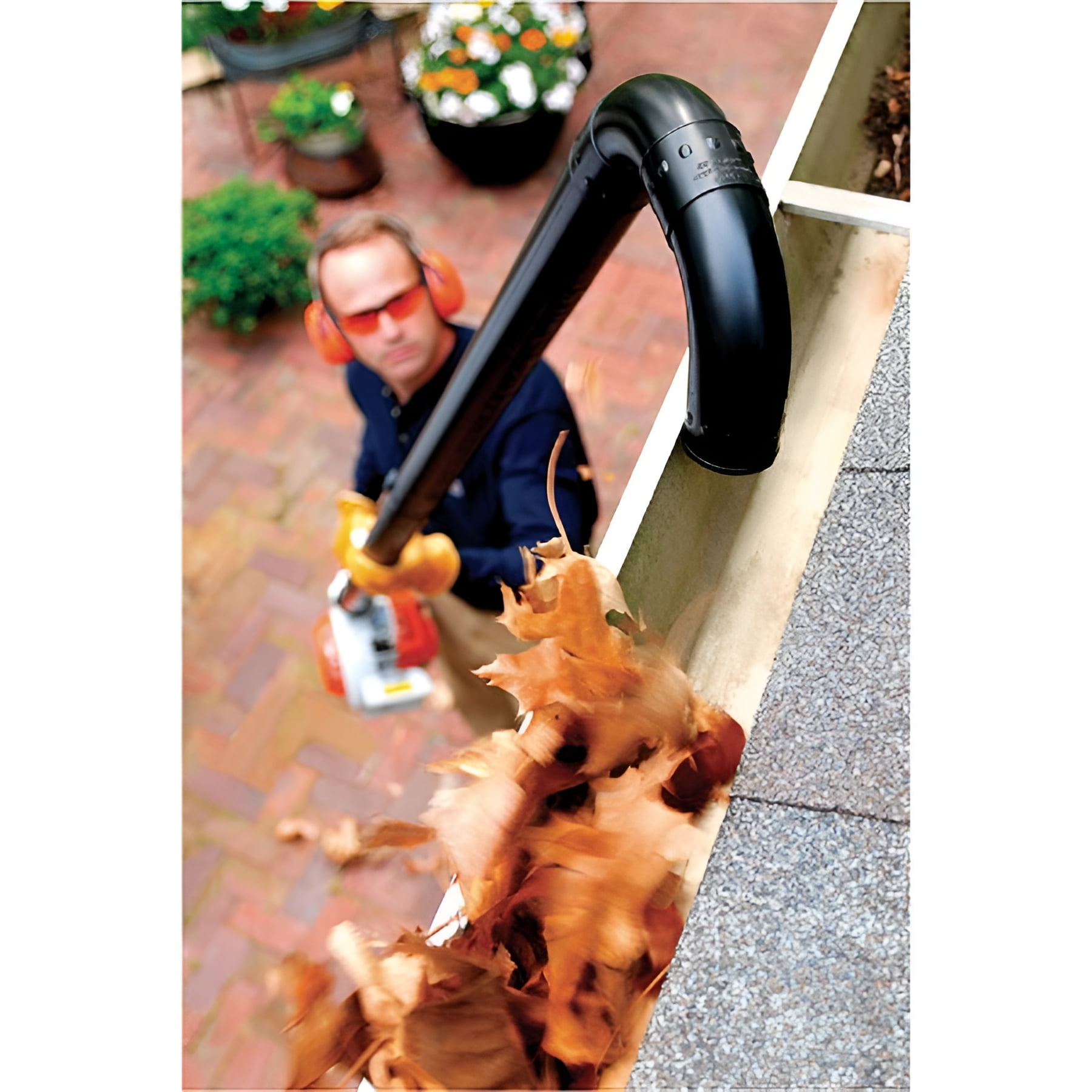 STIHL Gutter Cleaning Attachment Kit for Leaf Blowers (Adjustable Extension) vcwf2