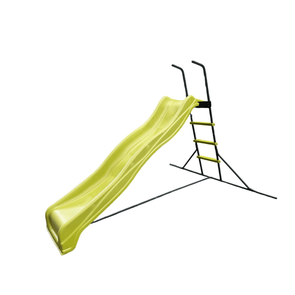 Cozynest Freestanding Kids Slide, Indoor and Outdoor Playground Equipment for Backyard (Green, 93.7 x 72.04 x 56.69 in) 5h4ur