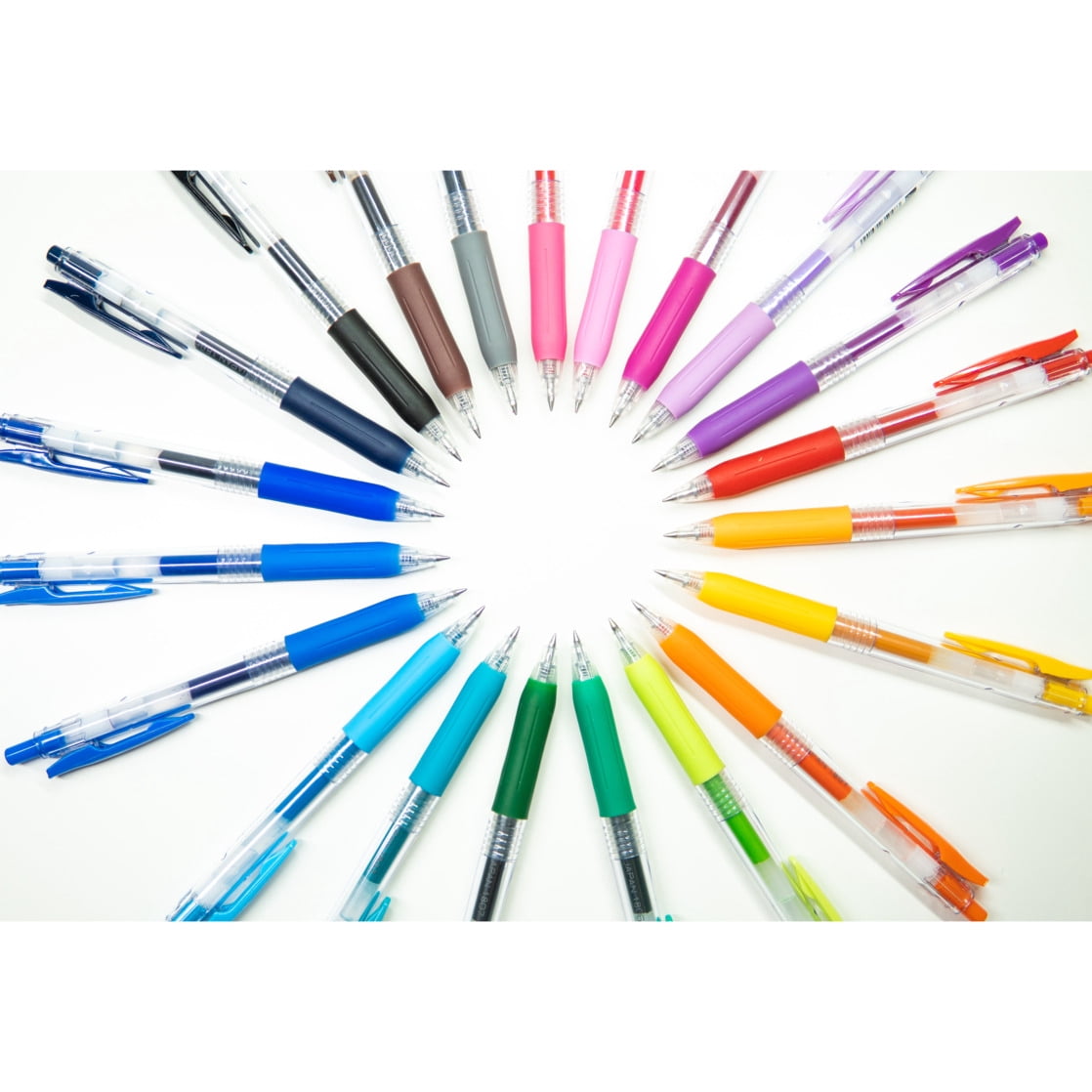 Zebra Sarasa Clip Retractable Gel Ink Pens (Assorted Colors, 20-Pack) xsn0c