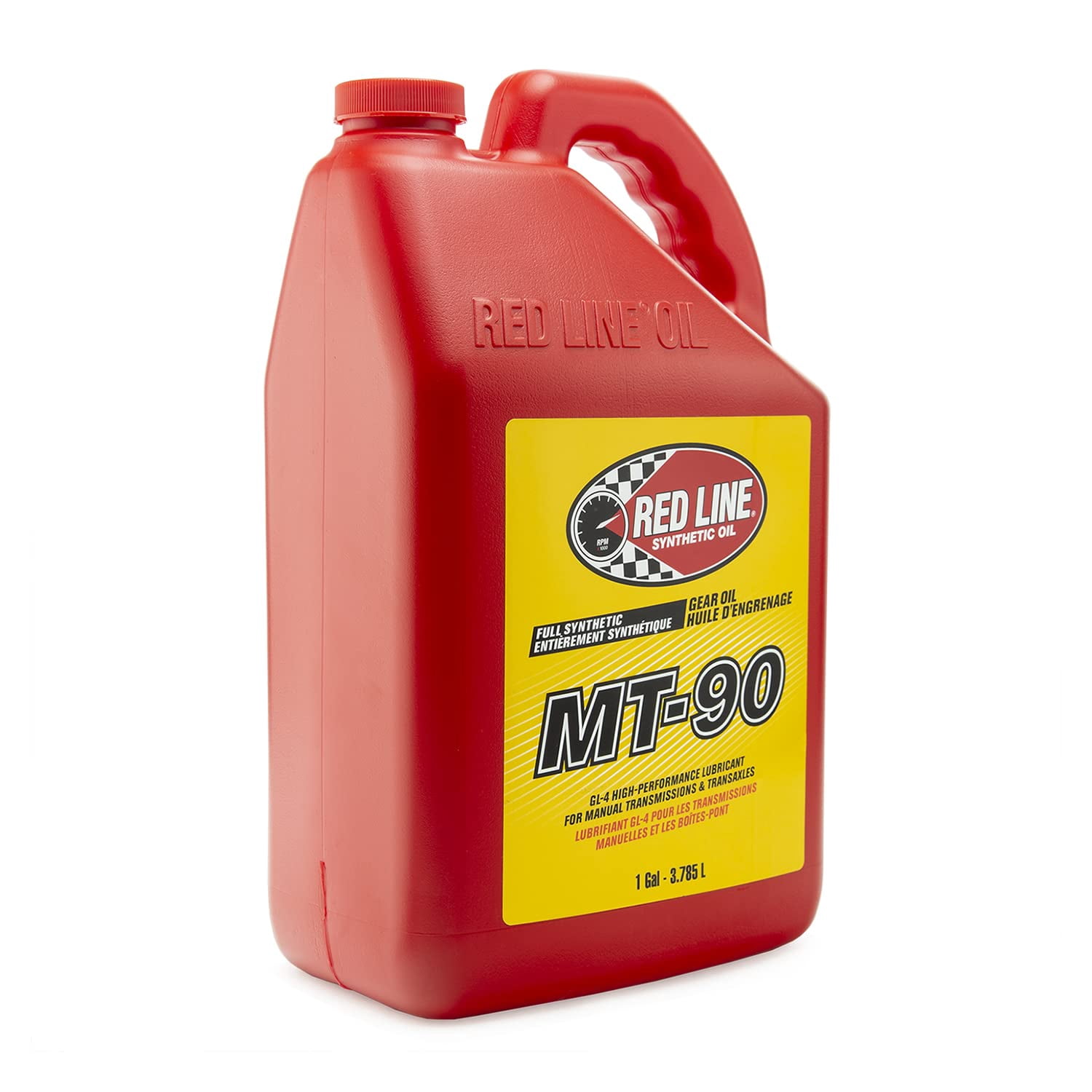 Red Line MT-90 75W-90 GL-4 Manual Transmission and Transaxle Gear Oil (1 Gallon) 2gfma