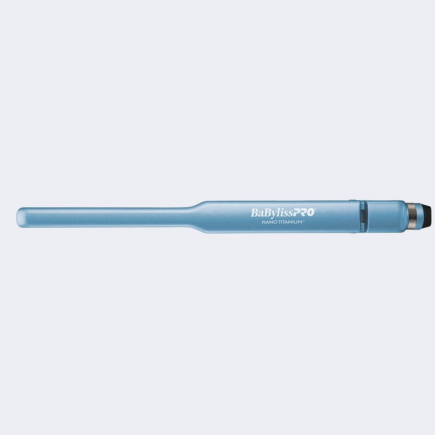 BaBylissPRO Nano Titanium Ultra-Sleek Hair Straightener (Blue, 0.5 in) 2sl6e