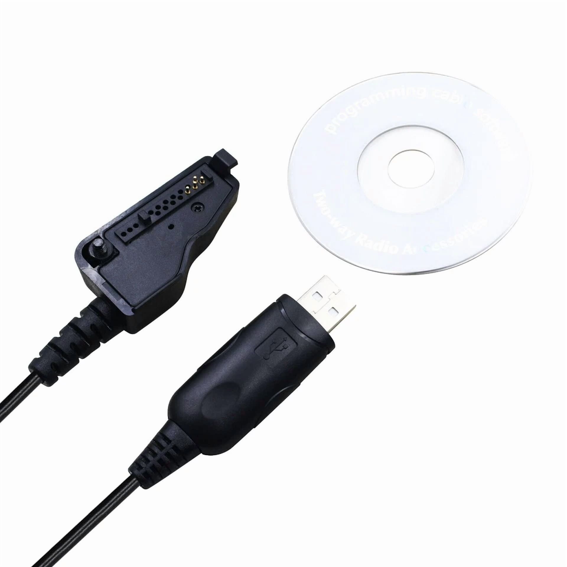 Rhea USB Programming Cable with CD for Kenwood Radio TK-380 TK-385 NX-210 (3.28 ft) 9e4av