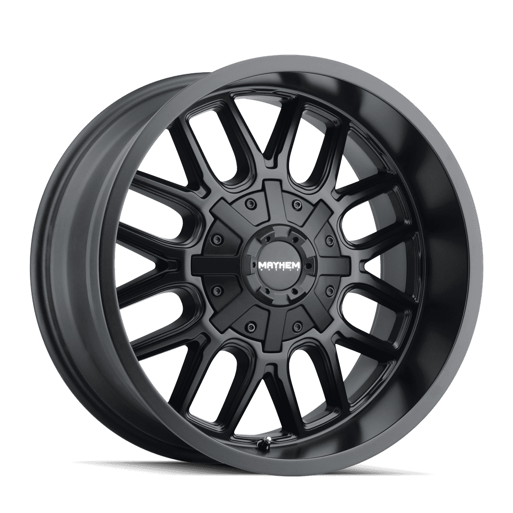 Mayhem Cogent 8108 Wheel (Matte Black, 18x9 in) c2wd3