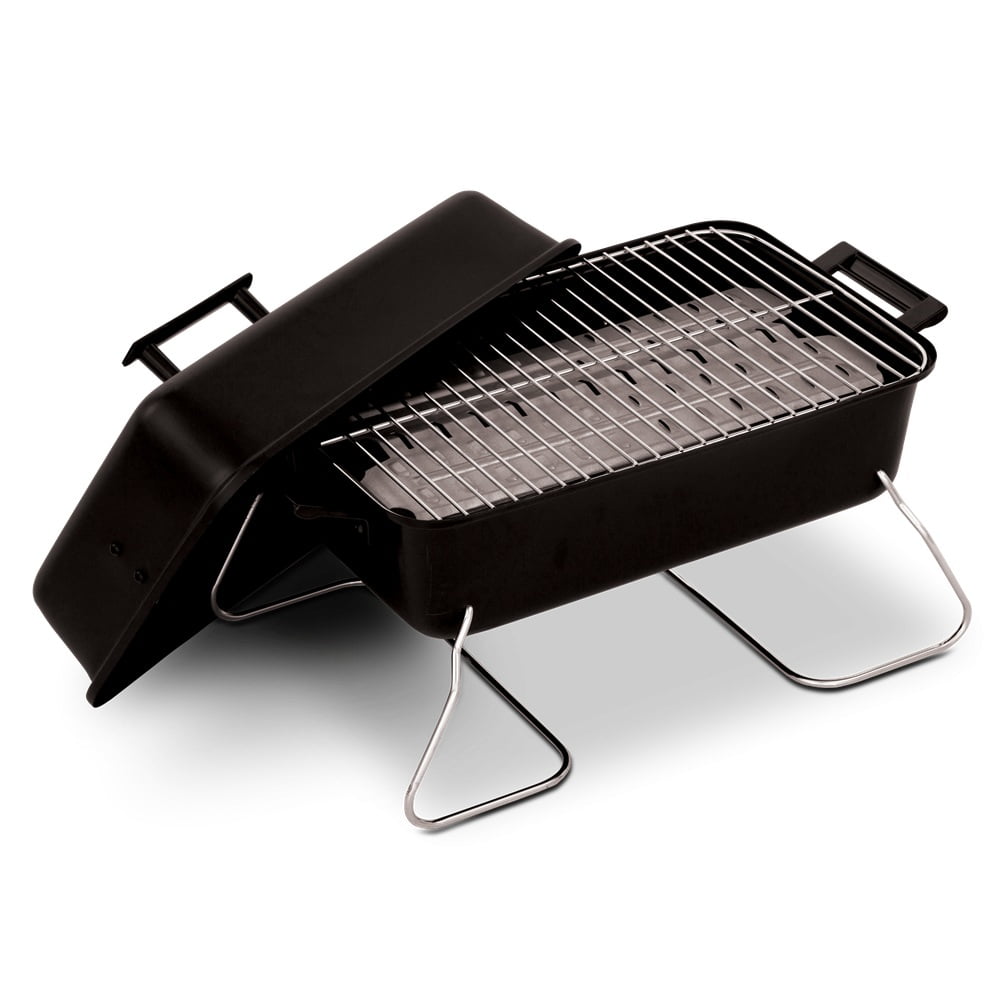Charbroil Portable Charcoal Grill (Black, 190 sq in) 0b6pf