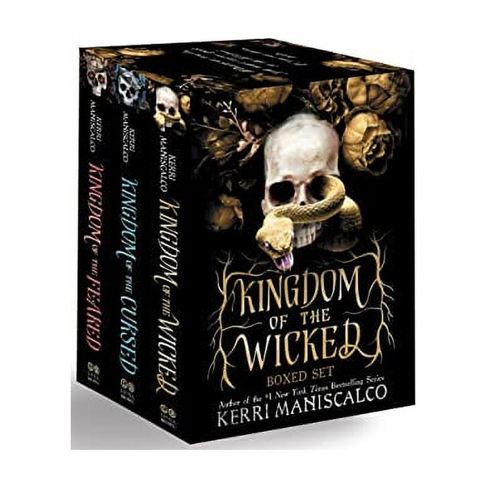Kerri Maniscalco Kingdom of the Wicked Box Set (Hardcover, 3 Book Collection) bhszg