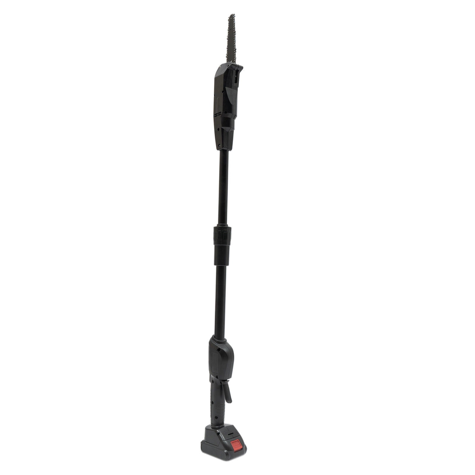 Generic Cordless Electric Pole Chainsaw Extendable Tree Pruner (Black, 4.1 ft) r04ei