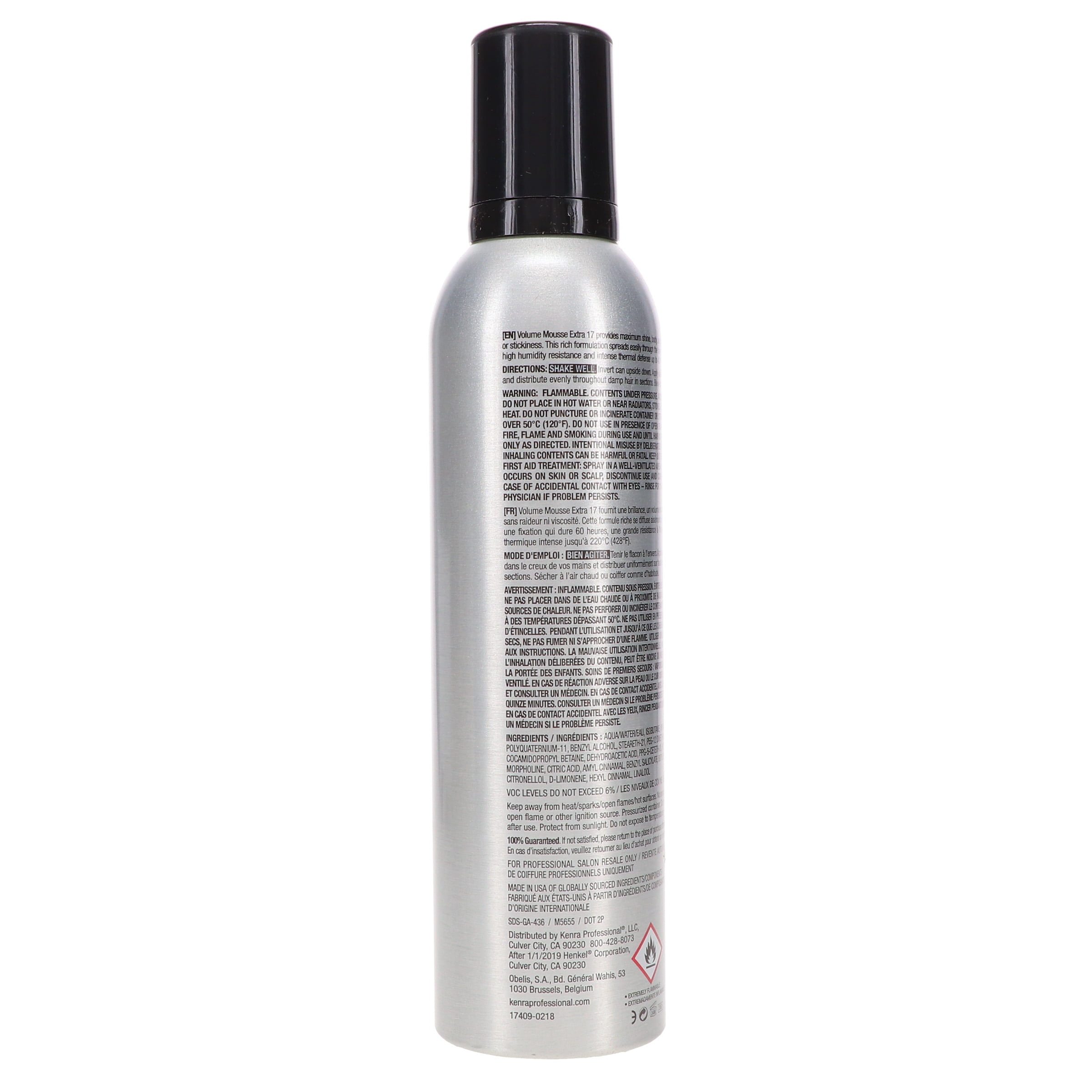 Kenra Extra Volume Mousse #17 Professional Hair Styling Foam (8 oz) 2fkz8