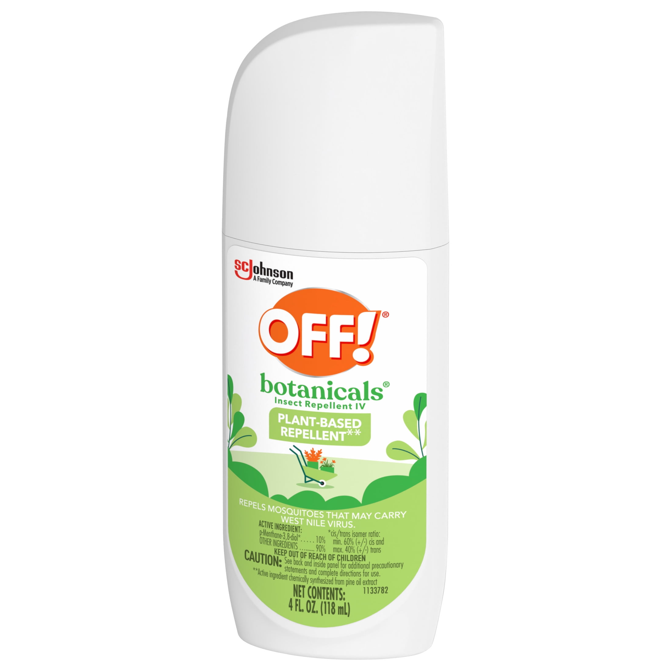 OFF! Botanicals Insect Repellent Spritz, Plant-Derived Mosquito Protection (4 oz) voqq5